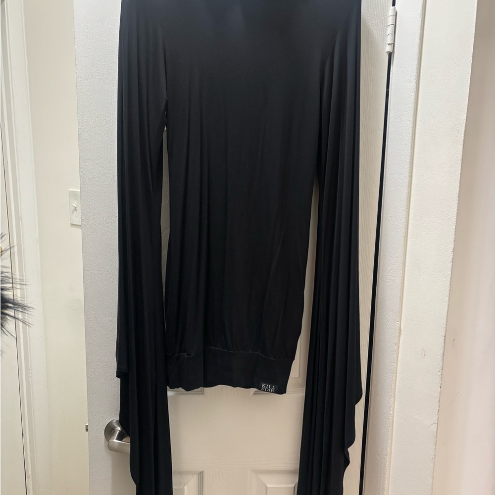 Killstar black bodycon dress